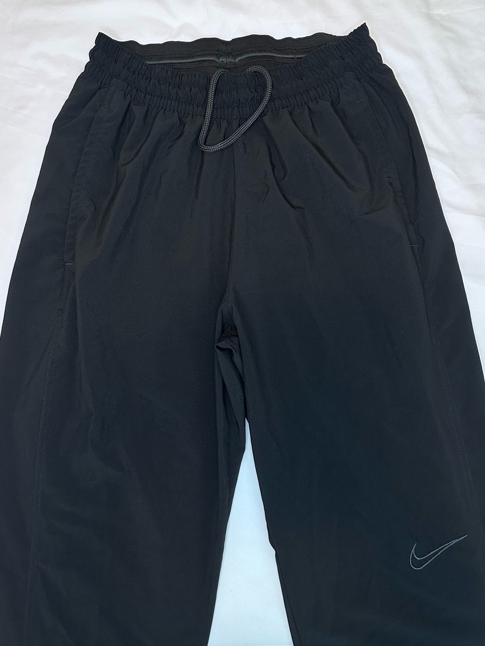 Nike Dri-FIT Woven Running Pants Joggers Men’s Medium Black Zip Ankle